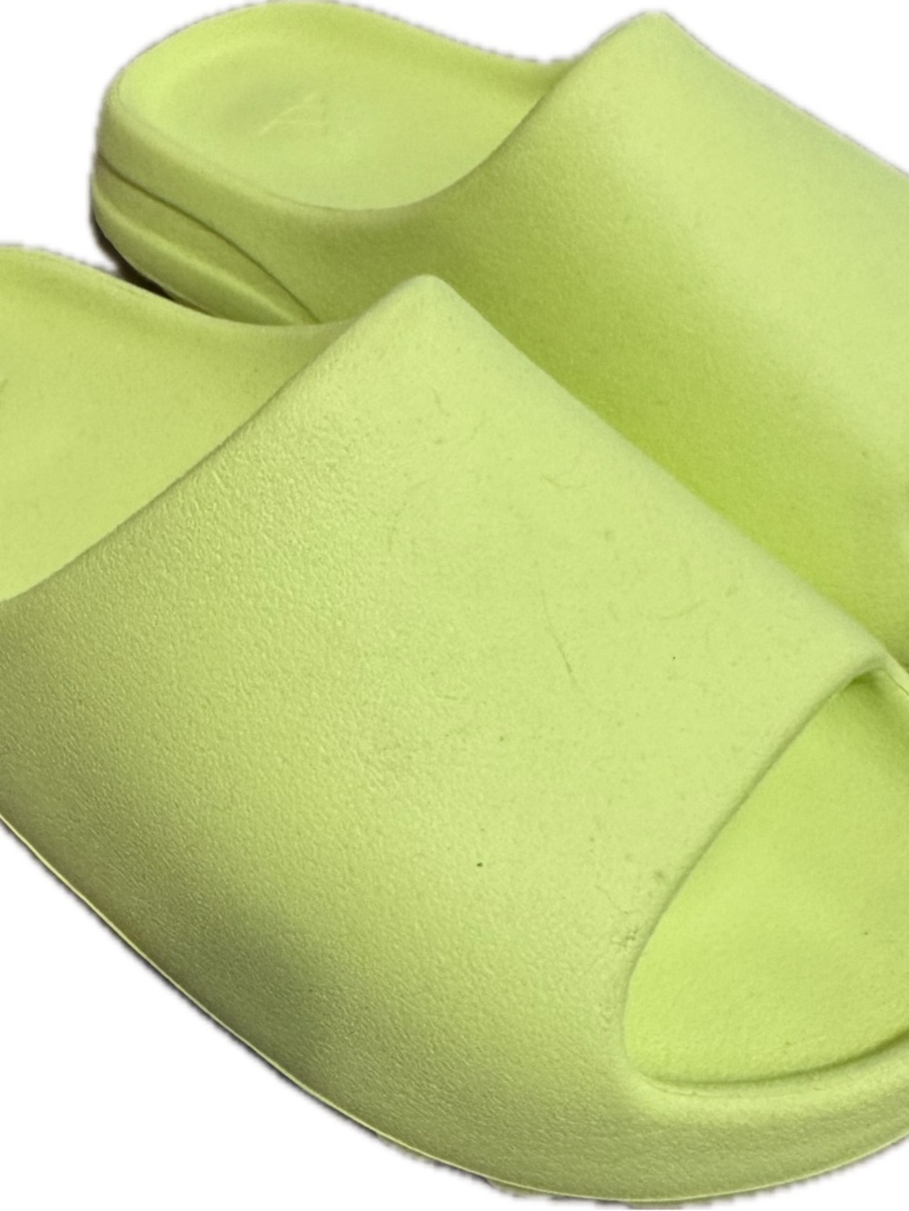 Yeezy slides “glow”